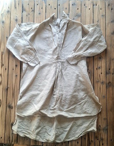 Antique french peasant smock - antique,